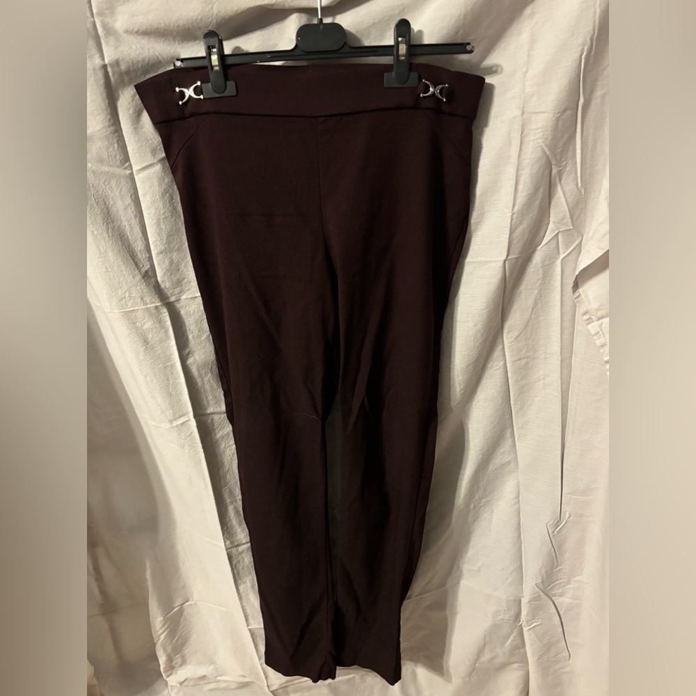 Rafellas  deep burgandy pants